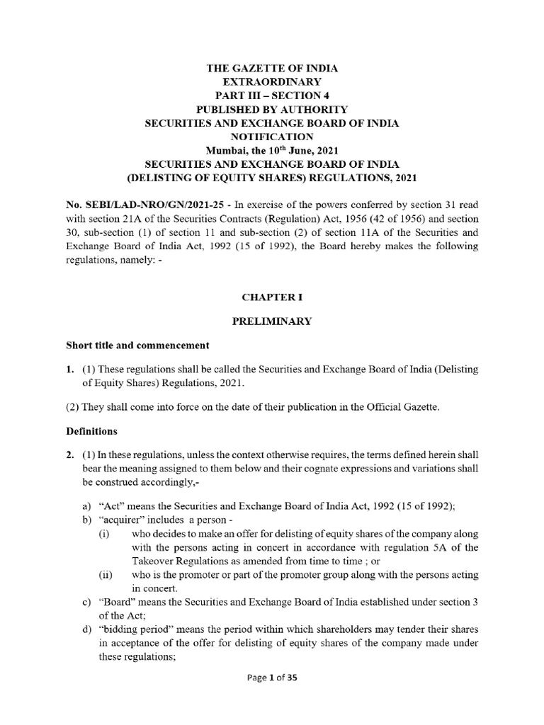 Sebi | PDF