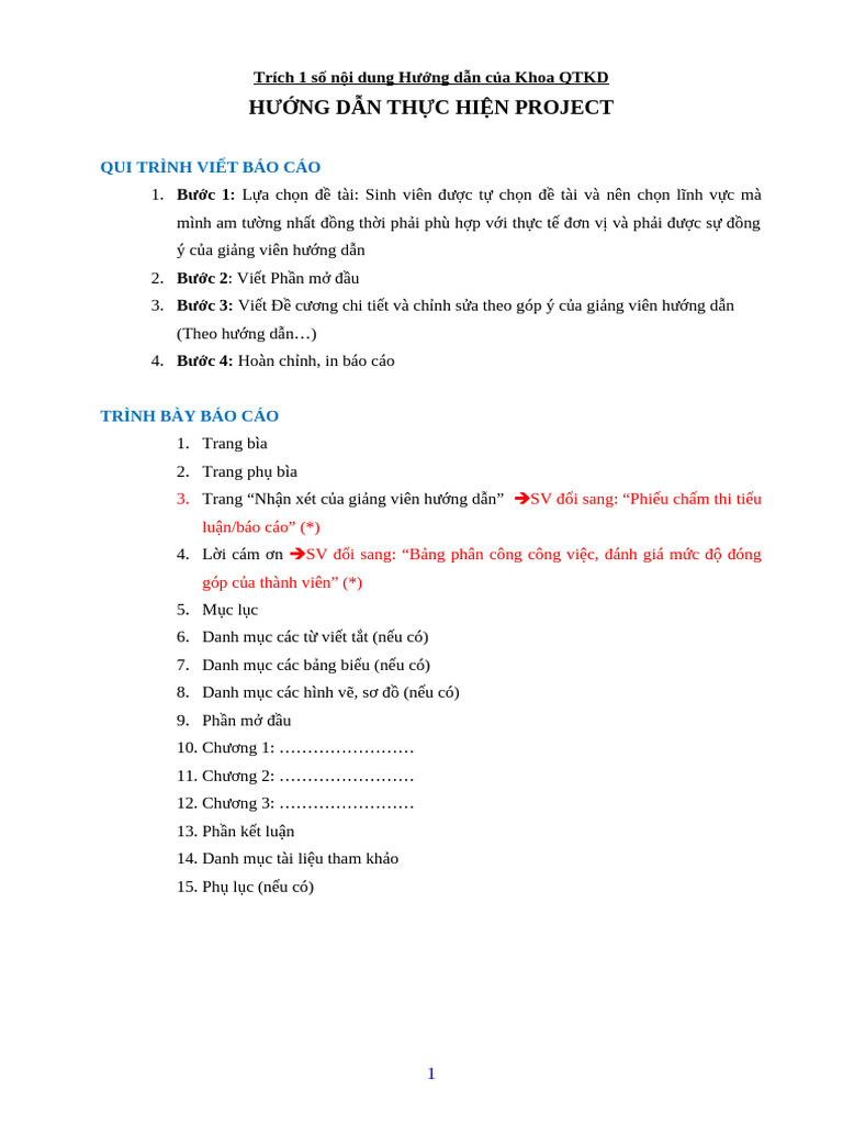 2. HƯỚNG DẪN VIẾT PROJECT | PDF