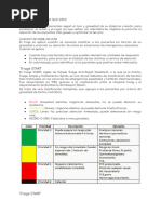 Clasificación de Colores en Triage | PDF | Enfermedades y trastornos ...