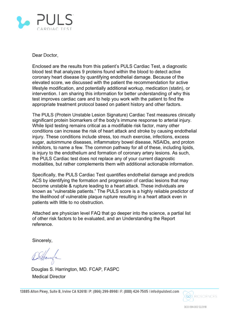 Referral Letter High Risk (From Physician) | PDF