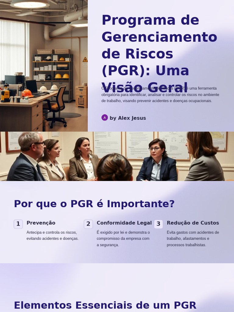 Guia Completo do Programa de Gerenciamento de Riscos | PDF | Segurança ...
