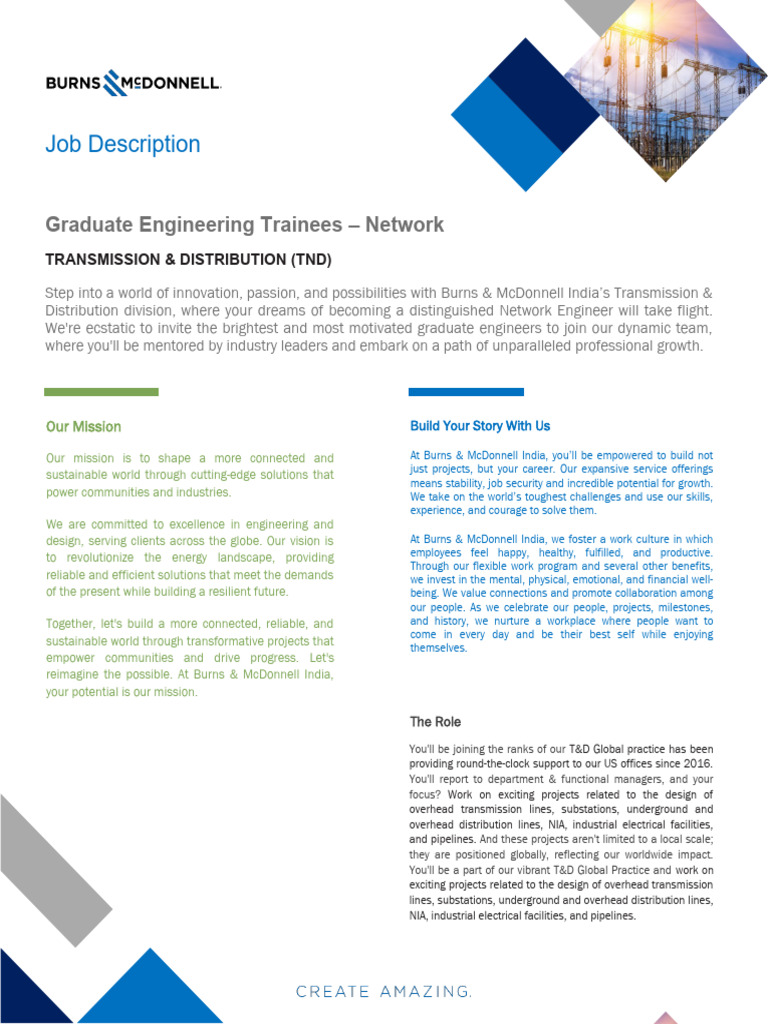 Graduate Engineering Trainees - Network Role | PDF | Computer Network ...