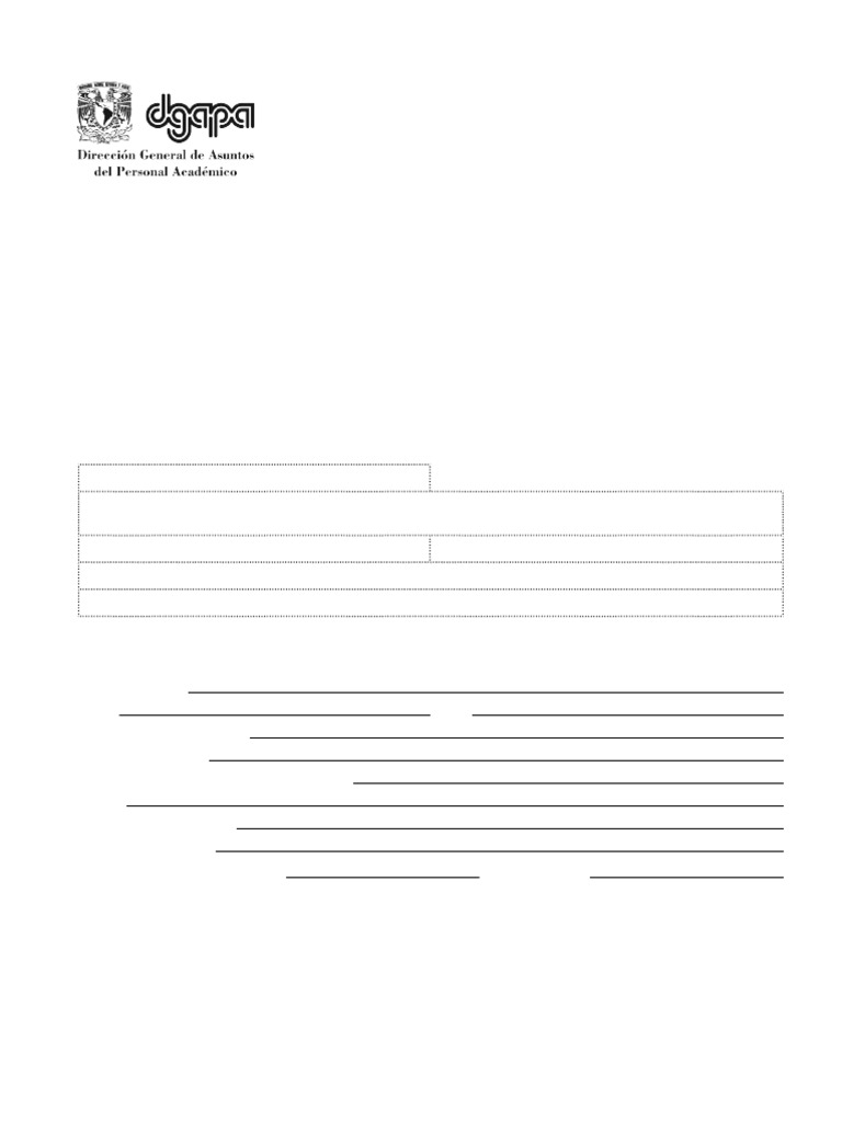 Beca PAPIIT para Investigación UNAM | PDF | Salario