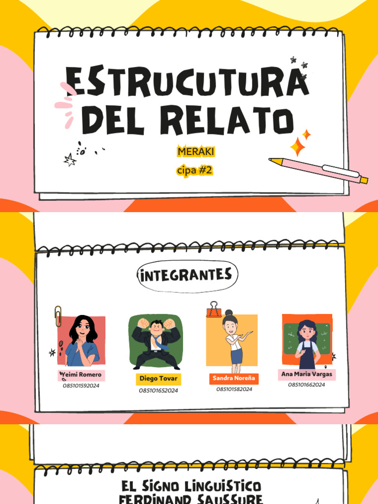 Estructura del Relato Narrativo | PDF | Narración | Semiótica