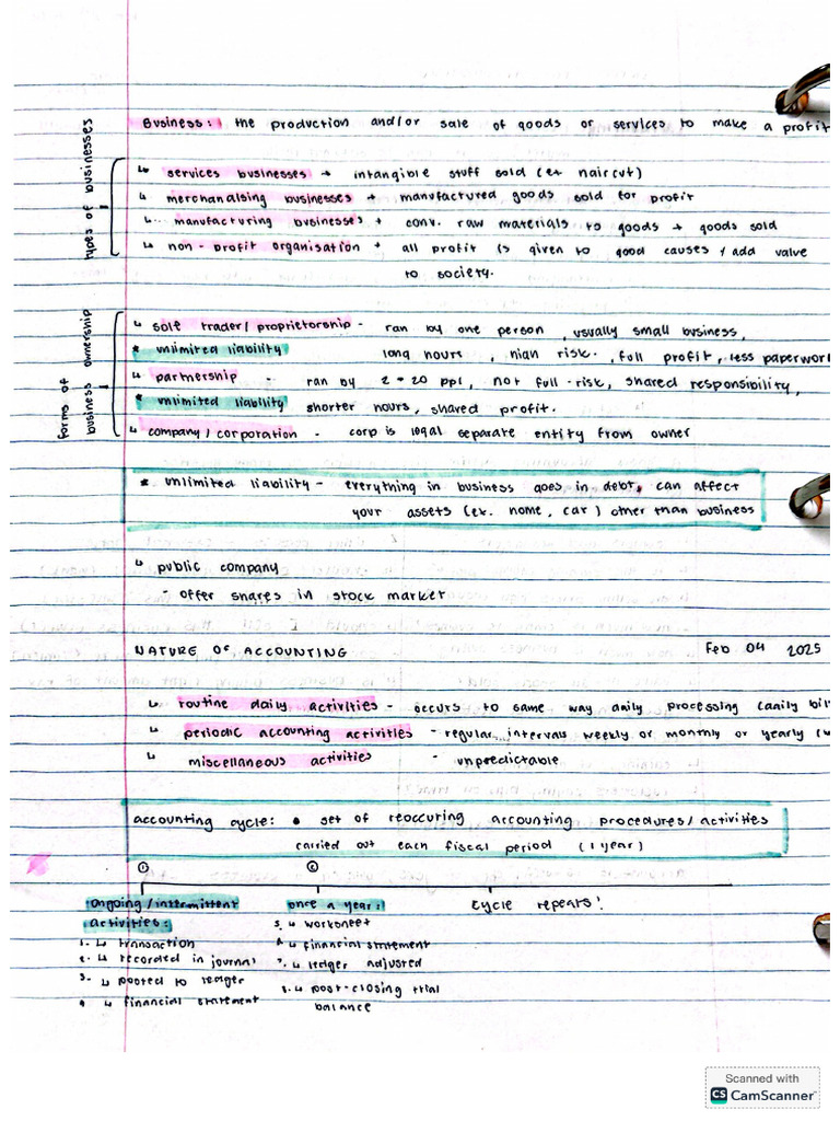Notes 2 | PDF