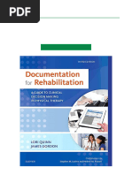 Documentation For Rehabilitation - Quinn, Lori (SRG) | PDF