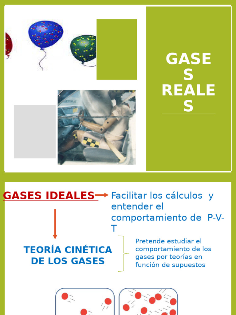 Comportamiento de Gases Ideales y Reales | PDF | Gases | Diagrama de fases