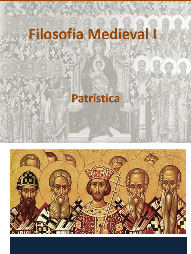 Patrística e Escolástica na Filosofia Medieval | PDF
