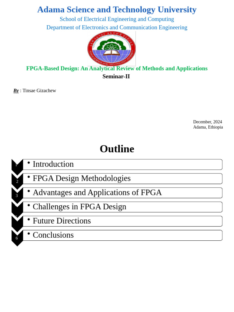 FPGA Design Methods and Applications | PDF | Field Programmable Gate Array
