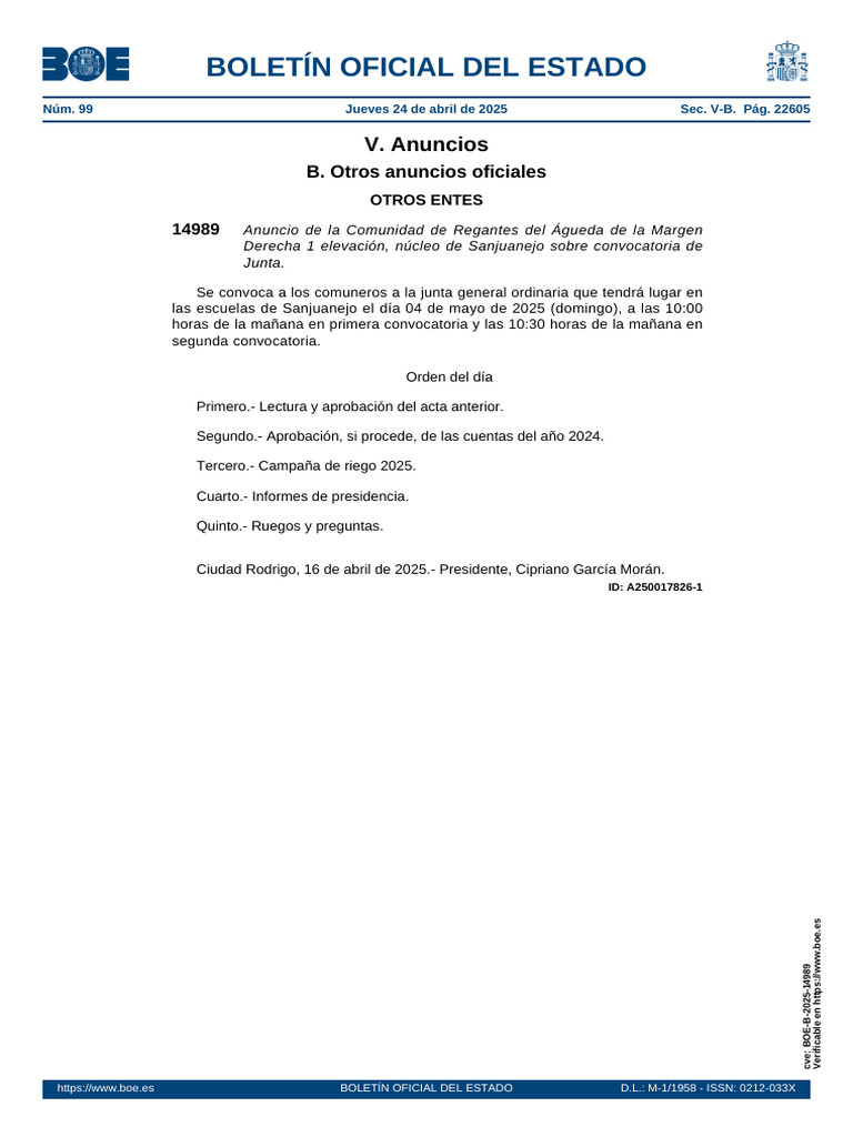 Boe B 2025 14989 | PDF