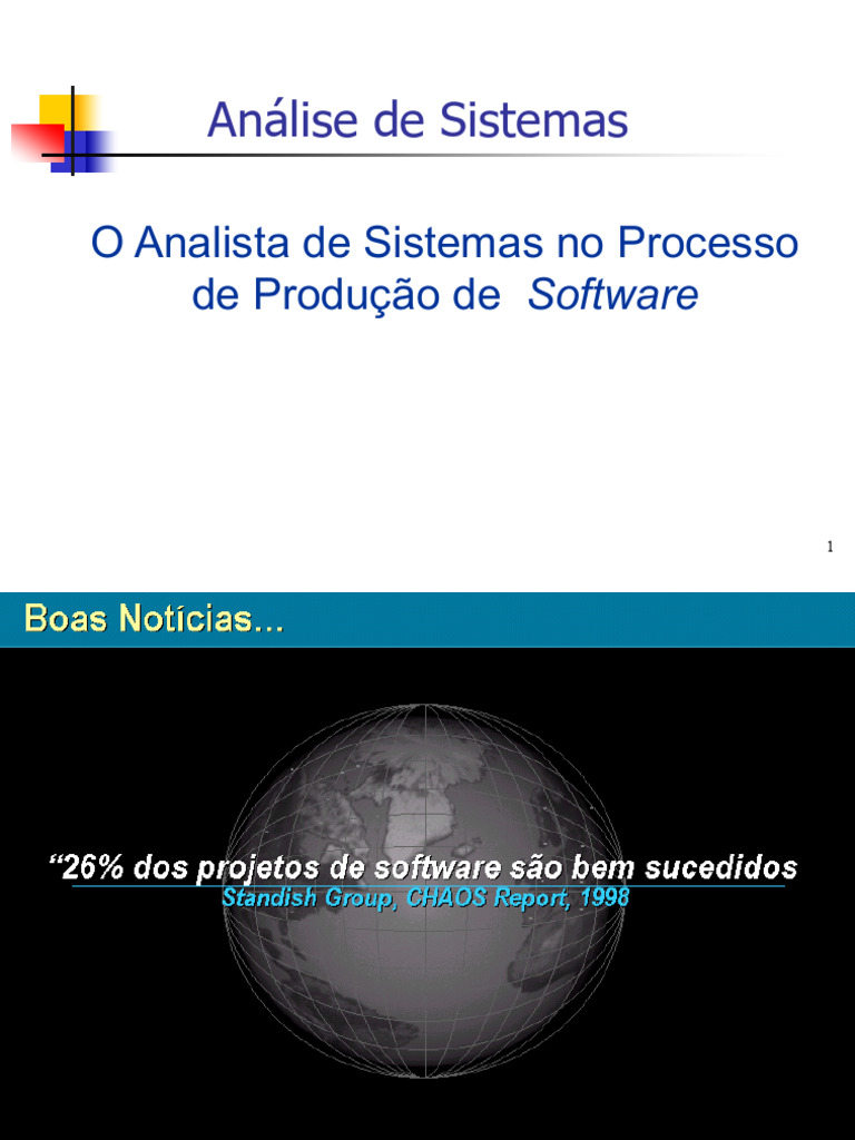 Análise de Sistemas e Desenvolvimento de Software | PDF | Testes de ...