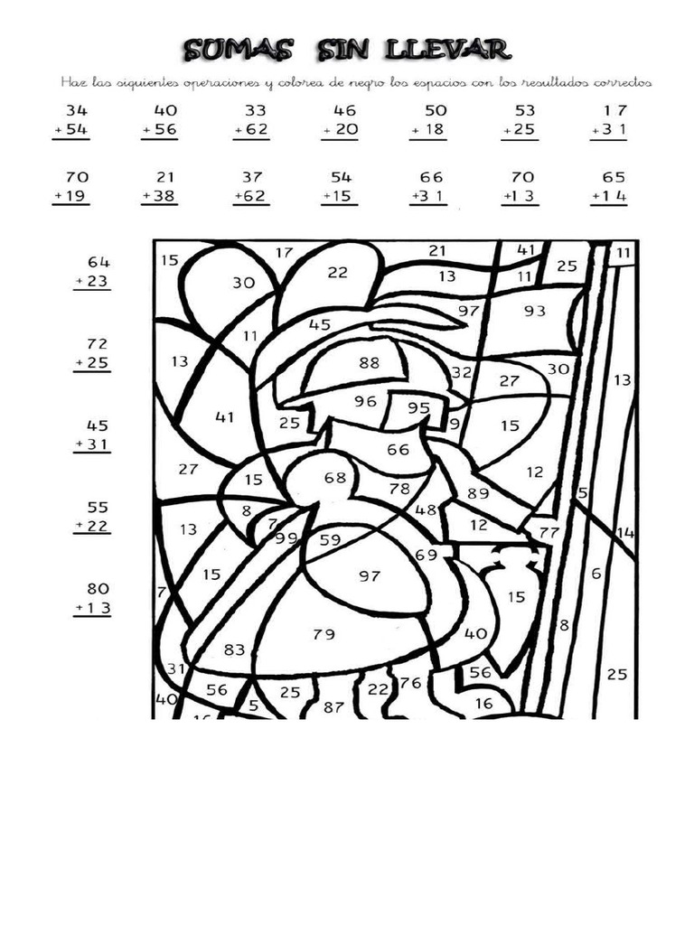 Sumas Dos Digitos Pdf