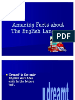 Amazing Facts About The English Language1