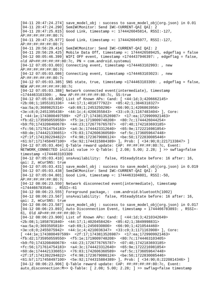 Network Connection Event Log Analysis | PDF | Computer File Formats ...