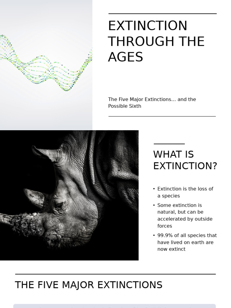Natural History Powerpoint | PDF | Extinction | Biogeography