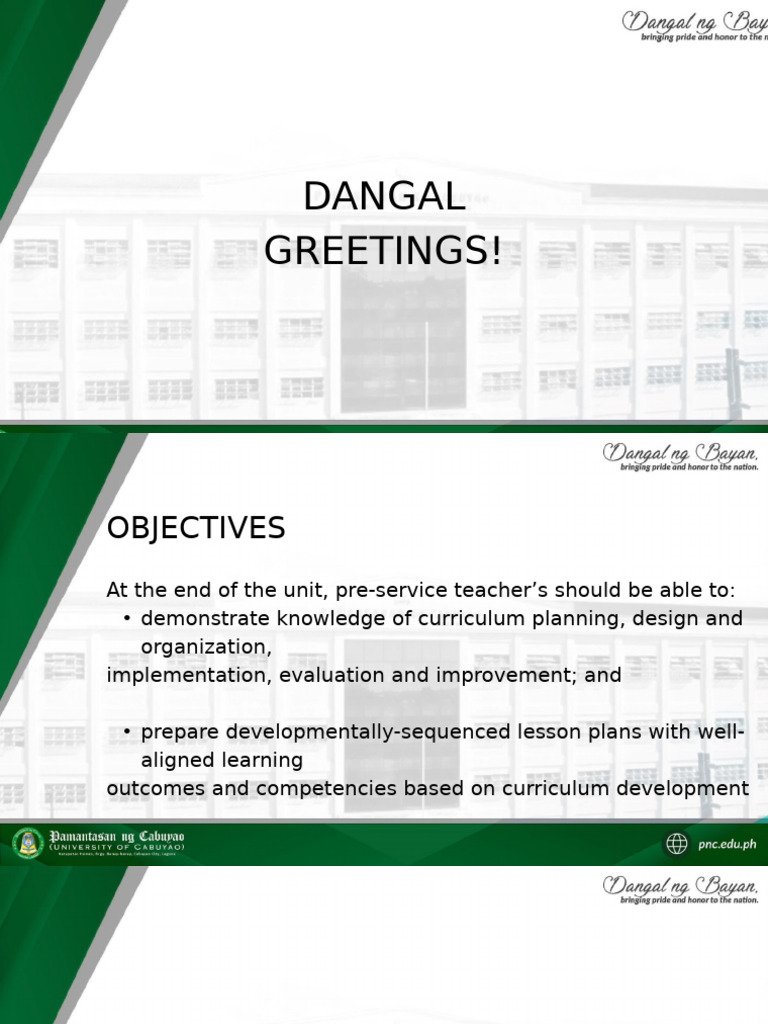 Phases and Process of Curriculum Development 1 | PDF | Curriculum ...