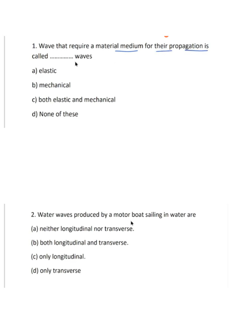 Waves Neet Questions | PDF