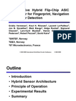 A Capacitive Hybrid Flip-Chip ASIC and Sensor For Fingerprint, Navigation and Pointer Detection