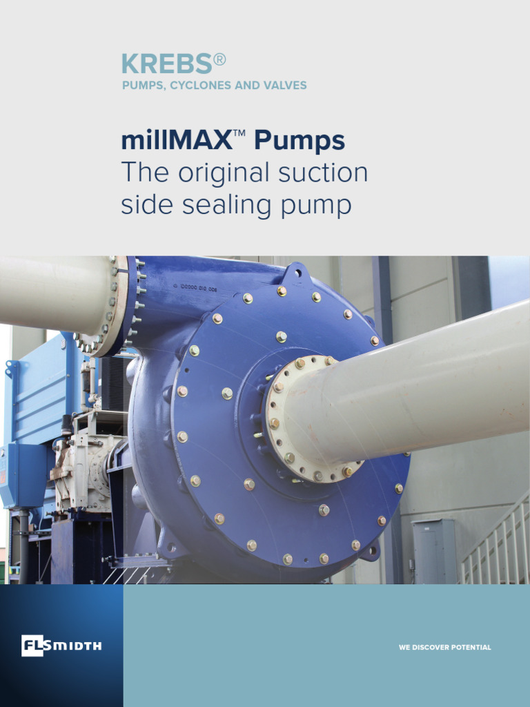 KREBS MillMAX Slurry Pump Brochure | PDF | Pump | Bearing (Mechanical)