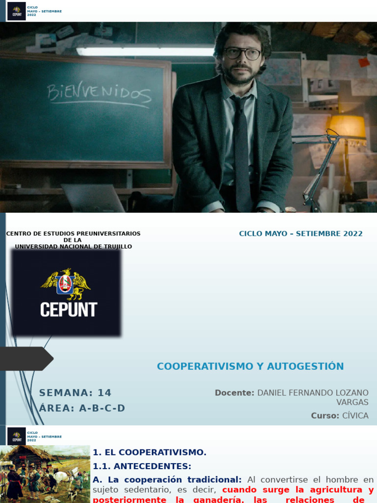 Historia y Principios del Cooperativismo | PDF | Cooperativa | Business