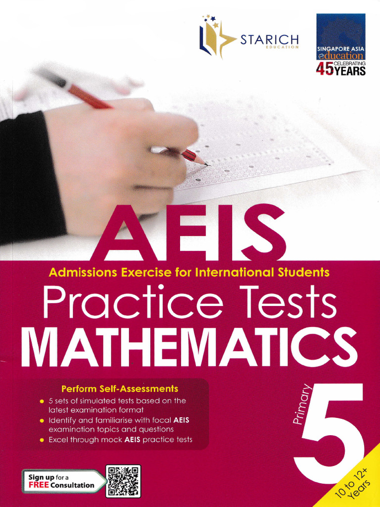 AEIS Maths Practice Tests for P5 Entry | PDF | Muffin | Learning