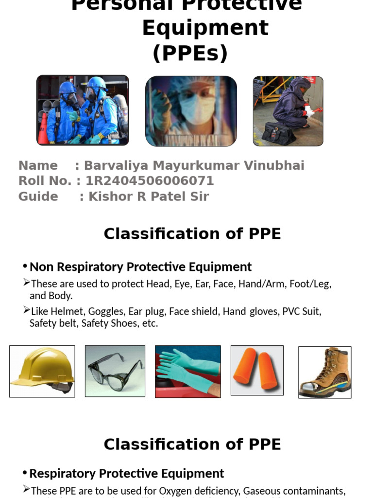 Essential Guide to Personal Protective Equipment | PDF | Personal ...
