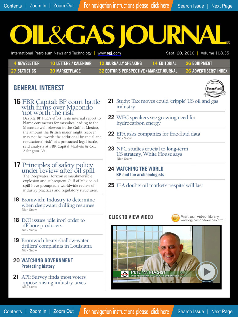 Oil and Gas Industry Insights | PDF | Petroleum Reservoir | Deepwater ...