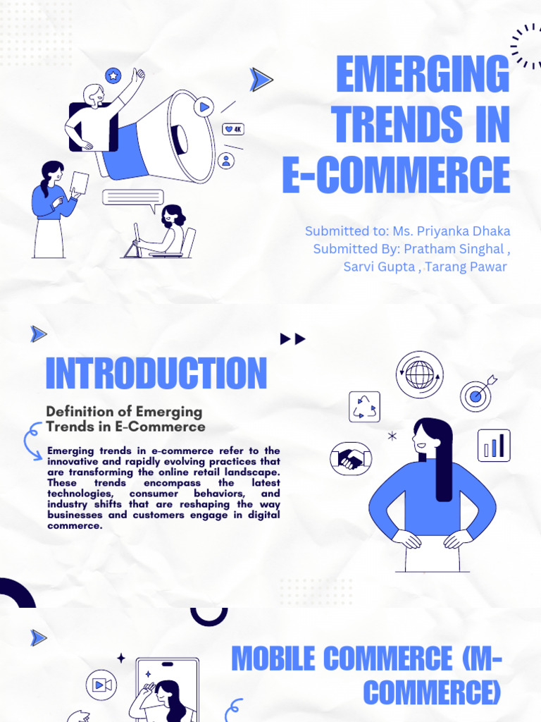 E-Commerce Trends and Innovations | PDF | E Commerce | Artificial ...