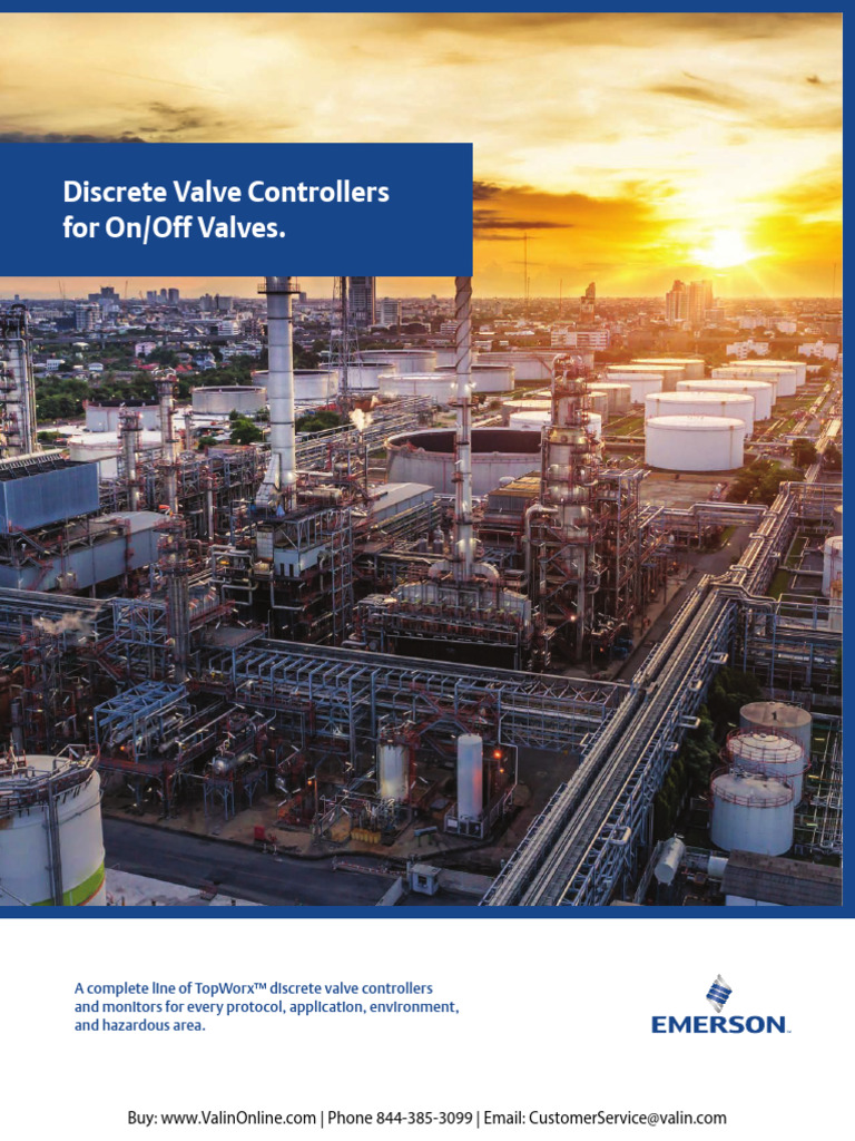 TopWorx D-Series Valve Controllers Guide | PDF | Switch | Valve