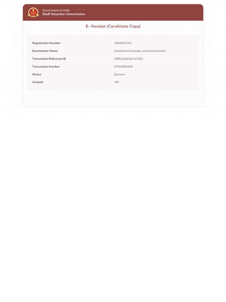 Ramanji Feereciept | PDF