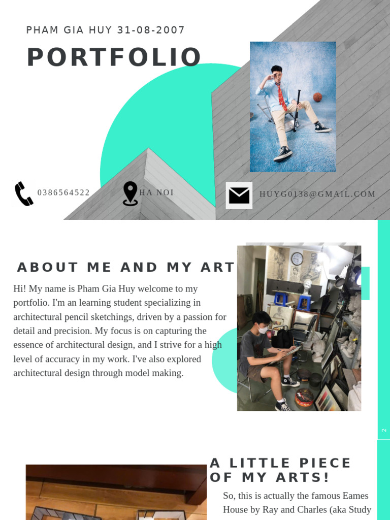 Pham Gia Huy's Architectural Portfolio | PDF