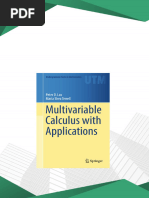 Multivariable Calculus with Applications (Undergraduate