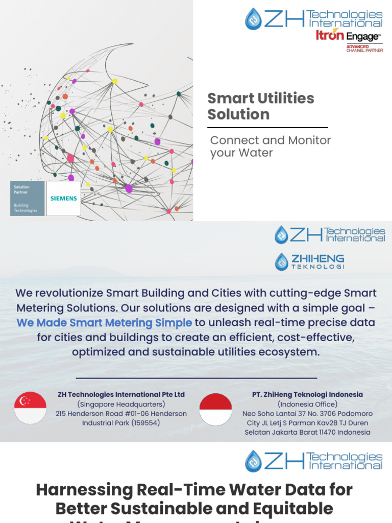Smart Metering Solutions for Water Management | PDF | Internet Of ...