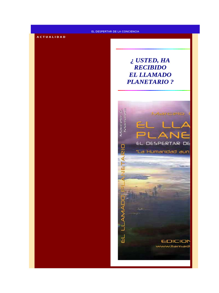 El Despertar de La Conciencia | PDF | Amor | Verdad