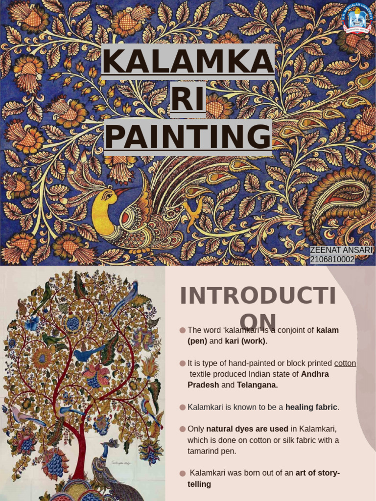 Overview of Kalamkari Painting | PDF | Textiles
