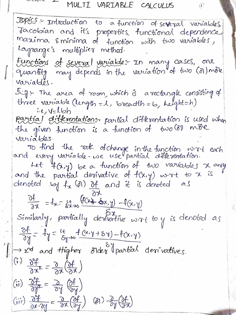 CTT Written Notes Module 2 | PDF | Mathematical Analysis | Mathematical ...