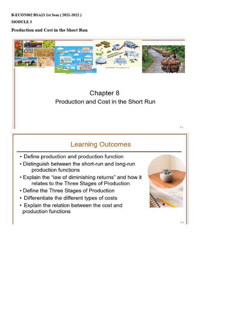 Production and Cost in School Book | PDF | Labour Economics ...