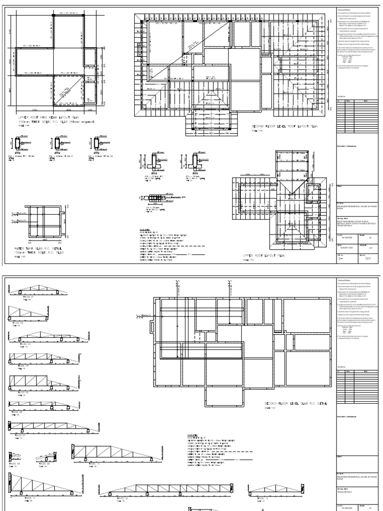 Second Floor Slab Revision | PDF | Concrete | Column
