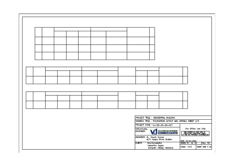 Footing and Beam Reinforcement Details | PDF