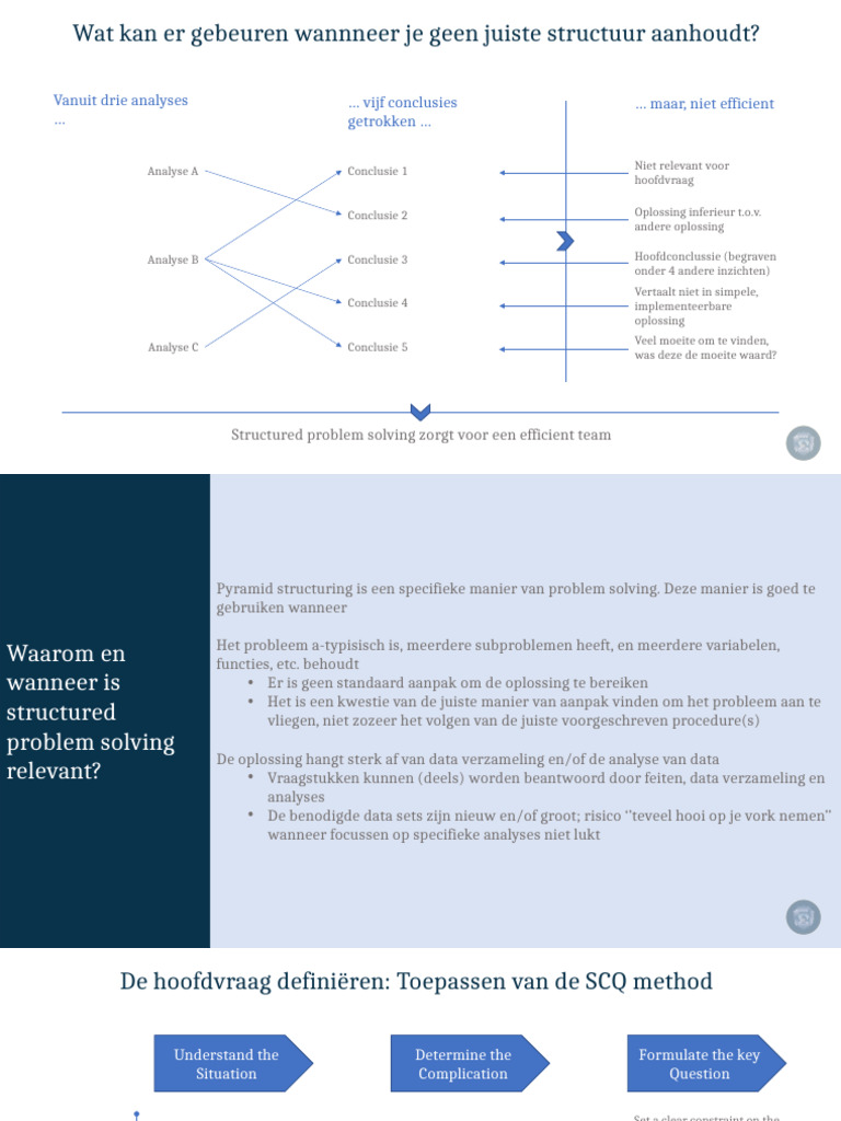 Pyramid Thinking Training - Send | PDF