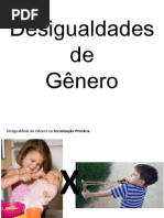 Desigualdades de Gênero