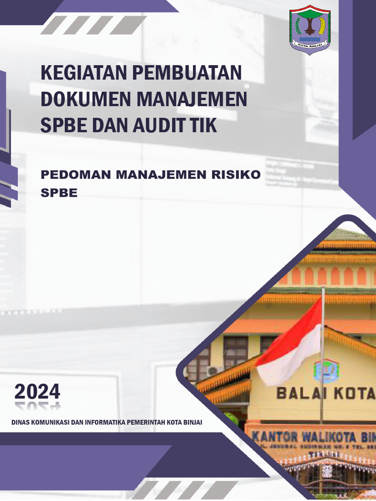 Pedoman Manajemen Risiko SPBE Binjai | PDF