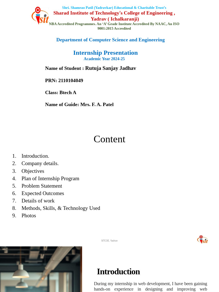 Web Development Internship Report 2024 | PDF | Bootstrap (Front End ...