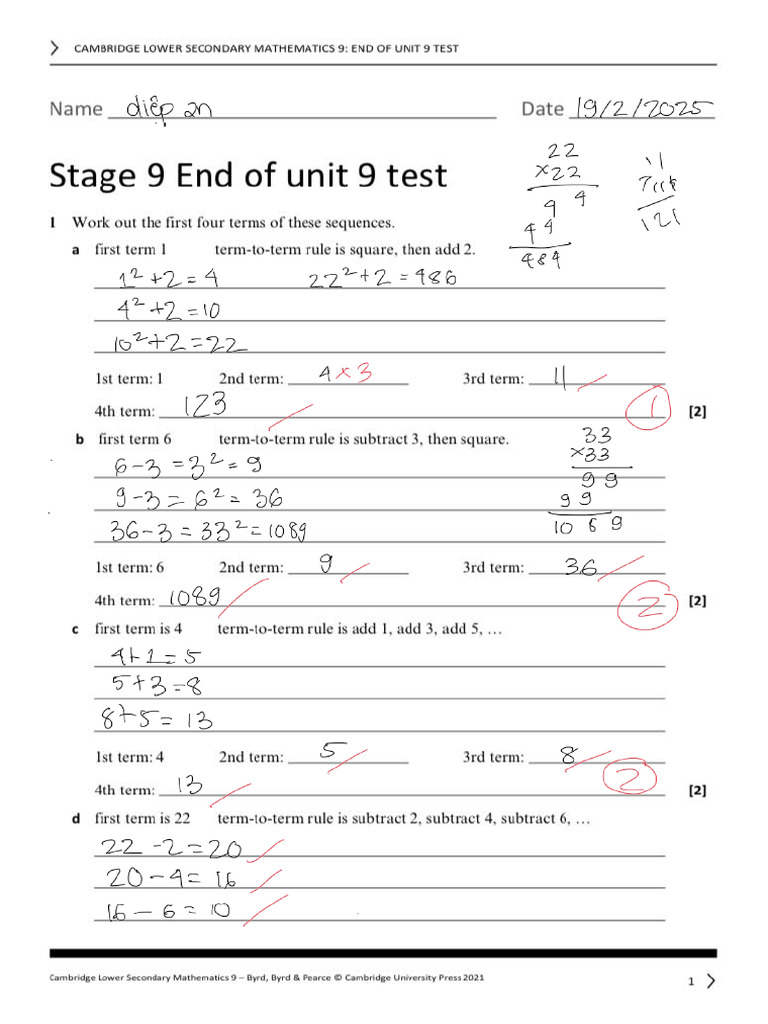Test Unit 9 | PDF