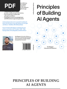 Principles of Building a i Agents