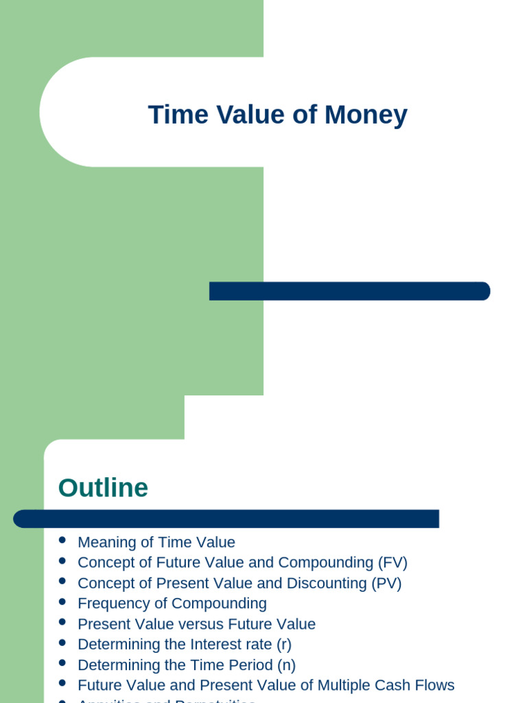 Time Value of Money 05032025 011635am | PDF | Present Value | Time ...