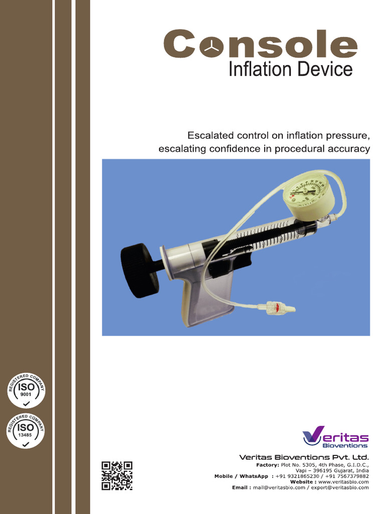 Inflation Device Console Models | PDF