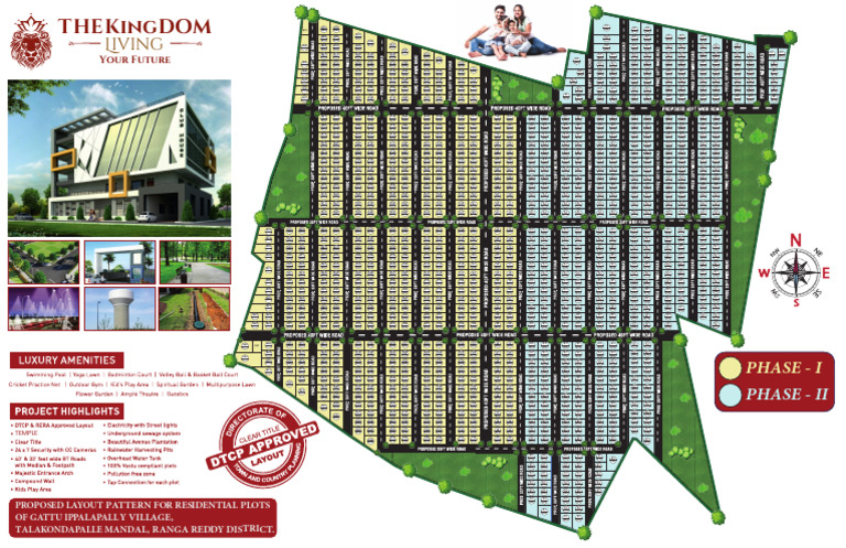 Proposed Residential Layout for Gattu Ippalapally | PDF