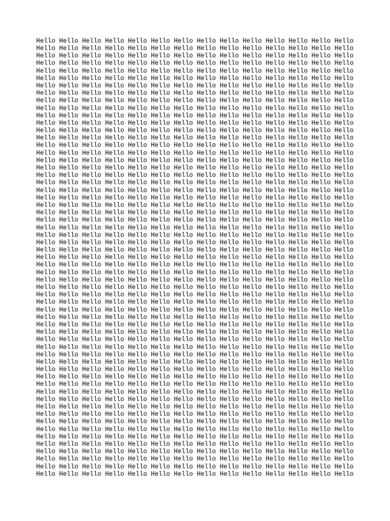 Repetitive Greeting Patterns | PDF