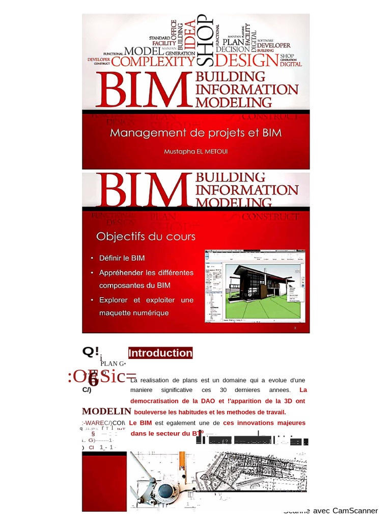 Introduction au BIM et ses enjeux | PDF | Building information modeling ...